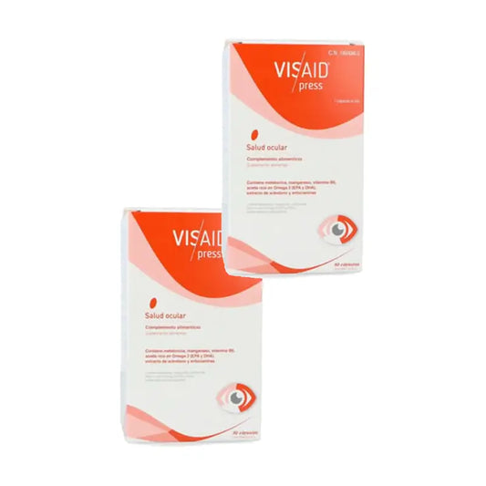 Visaid Press, Συσκευασία 2 x 90 κάψουλες