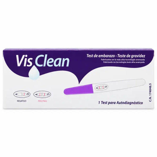 Visclean Τεστ εγκυμοσύνης για αυτοδιάγνωση, 1 τεστ