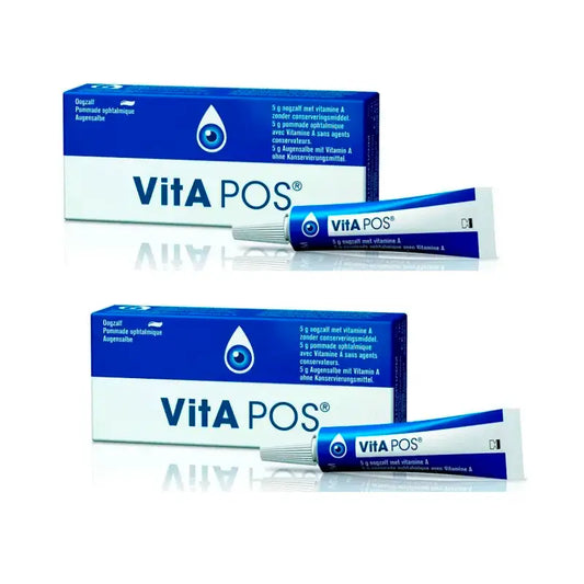 Vita-Pos Οφθαλμική αλοιφή, Συσκευασία 2 x 5 g