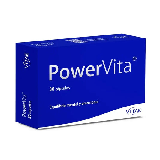 PowerVita 30 κάψουλες -  Με Ashwagandha, μαγνήσιο και GABA