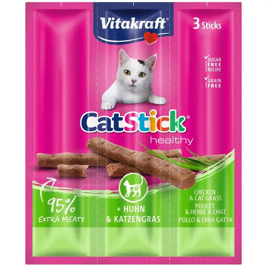Vitakraft Cat Stick Mini Κοτόπουλο με βότανα 20x3 τεμάχια