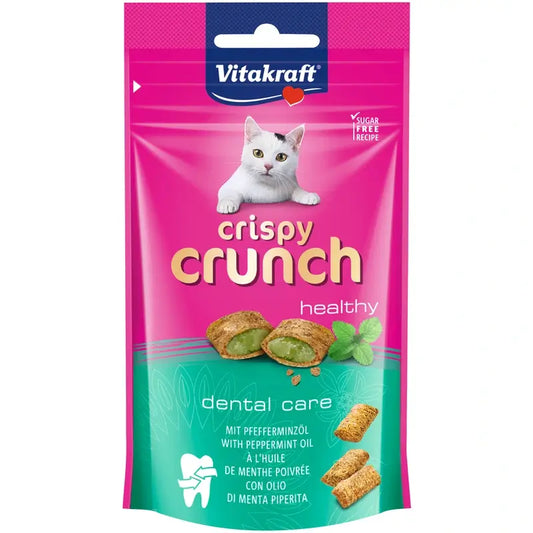 Vitakraft Crispy Crunch Dental – Γάτα 8×60 γρ.