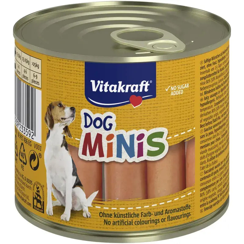 Vitakraft Dog Minis Λουκάνικα 120 γραμμάρια
