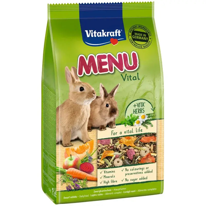 Vitakraft Menu Aroma Κουνέλια 1Kg
