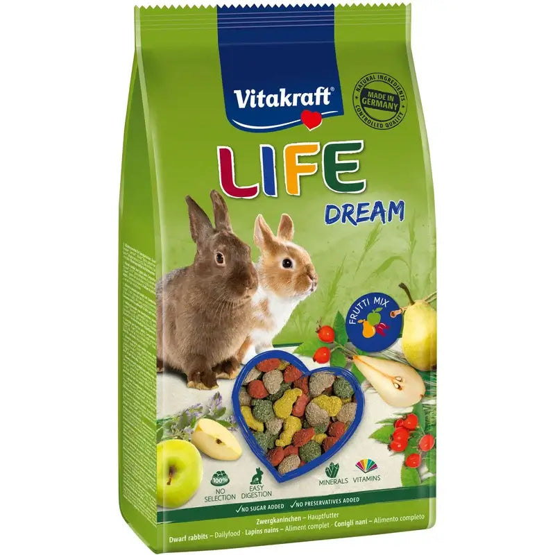 Vitakraft Menu Life Dream Κουνέλι 5x600 γραμμάρια