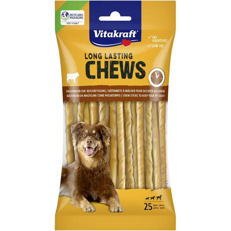 Vitakraft Twister Chews, 12,5 εκ., 12x25 τεμάχια