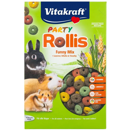 Vitakraft Party Rollis Τρωκτικά 500 γραμμάρια