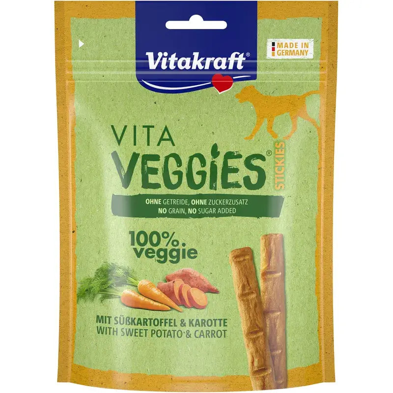 Vitakraft Veggies Dog Sticks – Γλυκοπατάτα/Καρότο 9X80Gr