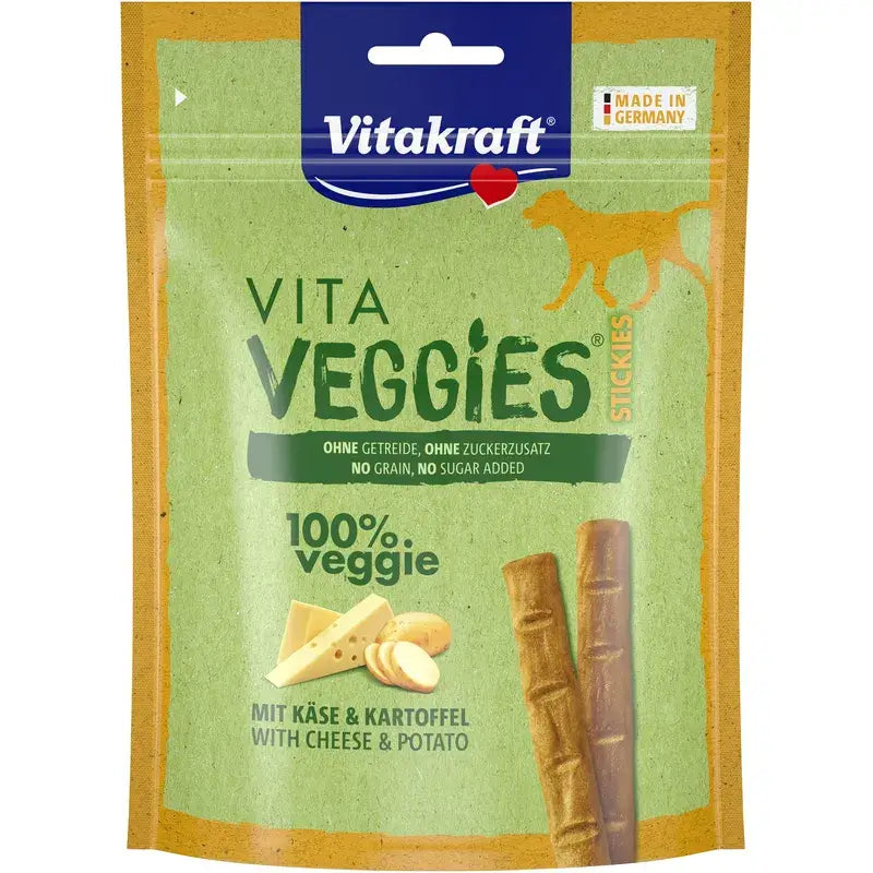 Vitakraft Veggies Dog Sticks – Τυρί 9X80Gr