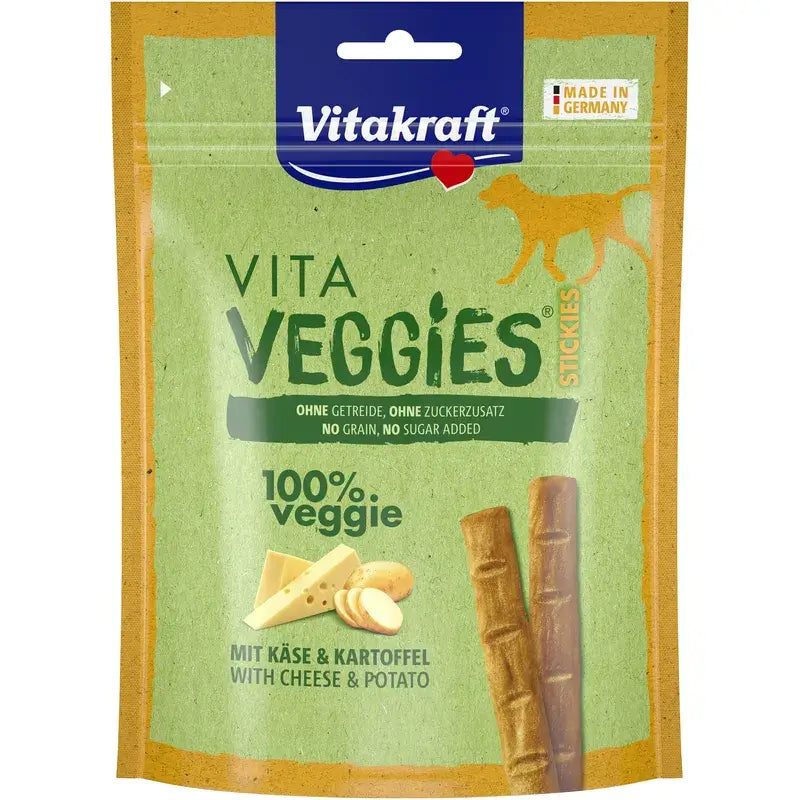Vitakraft Veggies Dog Sticks – Τυρί 9X80Gr