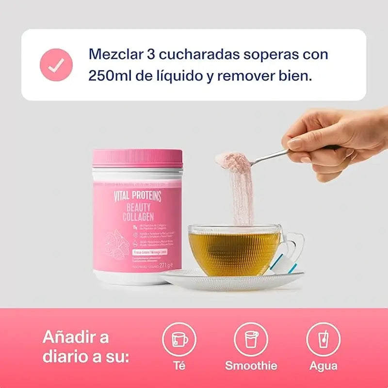 Vital Proteins Duplo  Beauty Collagen, 2x271 γρ.