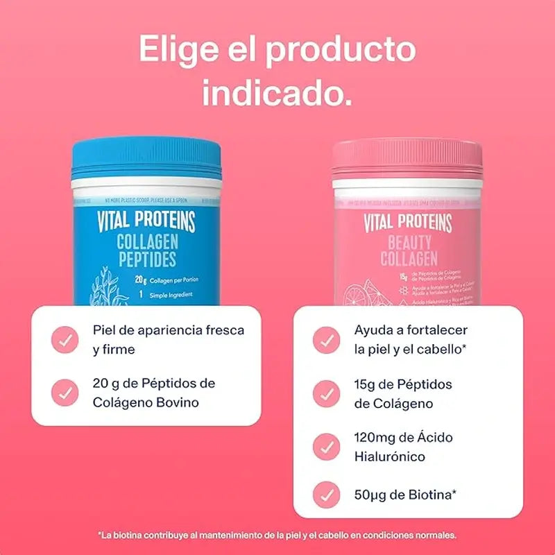 Vital Proteins Duplo  Beauty Collagen, 2x271 γρ.