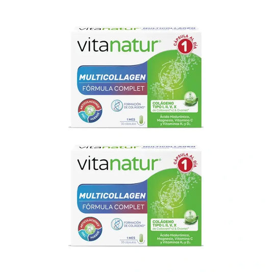 Vitanatur Multicollagen Fórmula Complet, 2×30 κάψουλες 