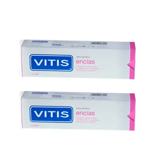 Vitis Οδοντόκρεμα για τα Ούλα, 2×150 ml 