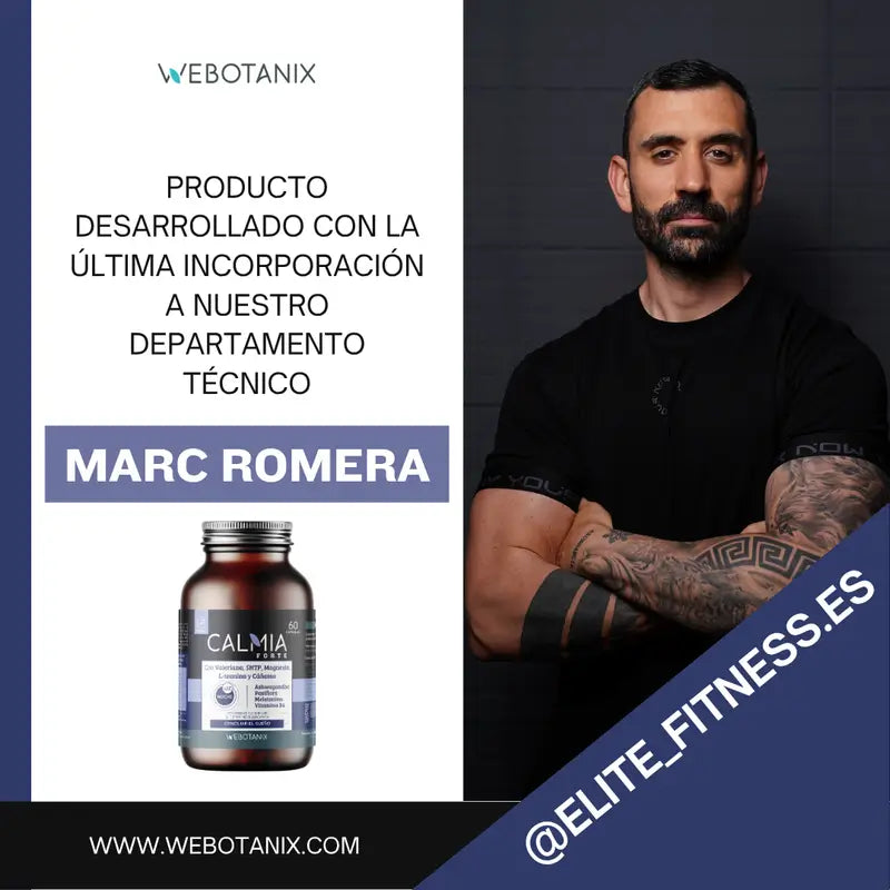 Webotanix Calmia Noche Forte, 60 κάψουλες