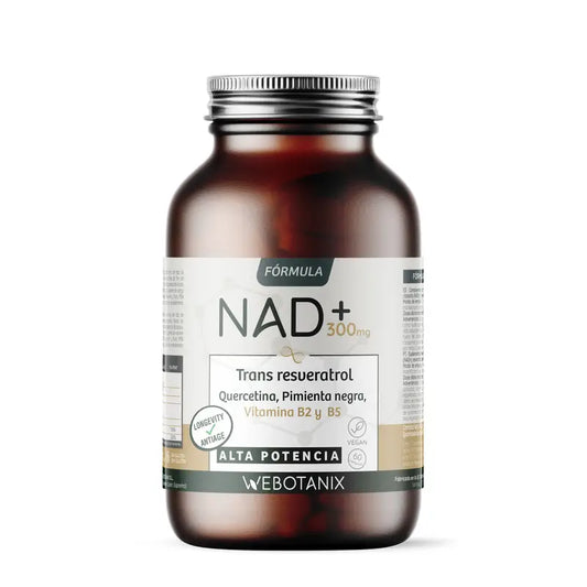 Webotanix Nad+Resveratrol Φόρμουλα, 60 κάψουλες