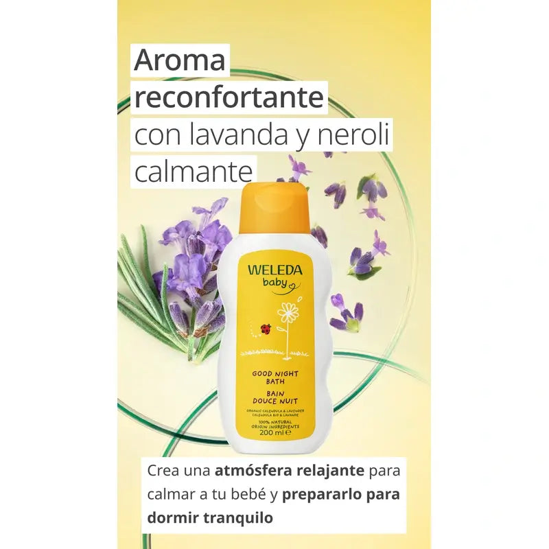 Weleda Καλέντουλα Μπάνιο «Καληνύχτα», 200 ml