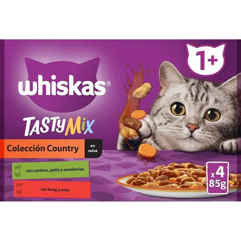 Whiskas Tasty Mix Country Collection 13X4X85Gr 
