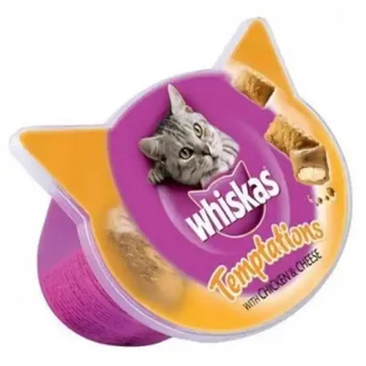 Whiskas Temptation Κοτόπουλο 6×60 γρ.