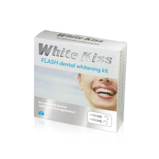 White Kiss Flash: Ολοκληρωμένη θεραπεία λεύκανσης δοντιών