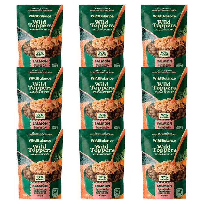Wild Toppers Γκουρμέ Σάλτσες Σολομού 9 x 85g