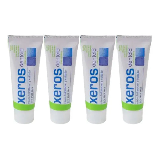 Xeros Dentaid Οδοντόκρεμα, Συσκευασία 4 x 75 ml