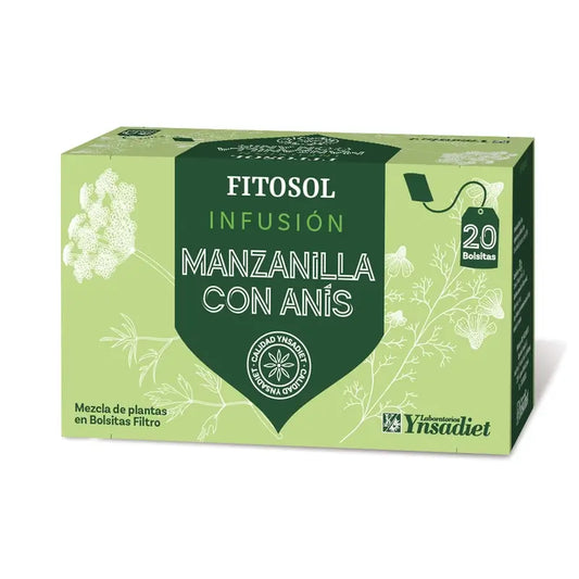 Ynsadiet Manzanilla Anis, 20 φίλτρα