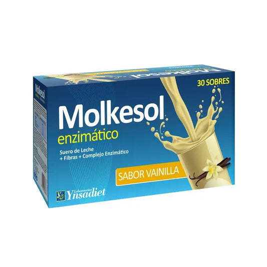 Ynsadiet Molkesol B + Ενζυμικό Βανίλια, 30 φακελάκια