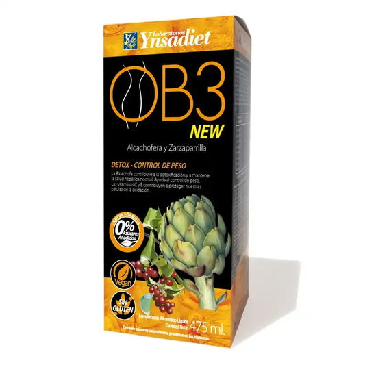 Ynsadiet Ob 3 Αποτοξινωτικό, 475 ml 