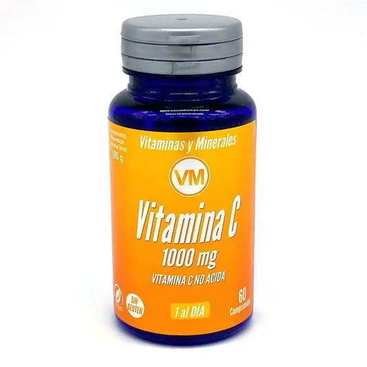Ynsadiet Βιταμίνη C χωρίς οξύτητα, 60 δισκία των 1000 mg