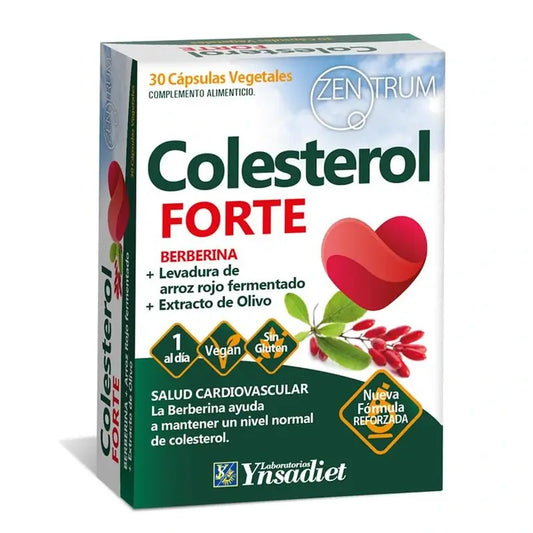 Ynsadiet Zentrum Colesterol Forte, 30 κάψουλες των 570 mg