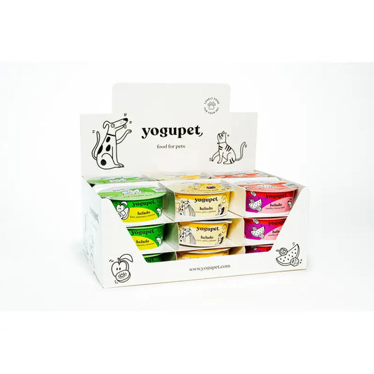 Yogupet Βιτρίνα παγωτών 18X110Gr + 18X110Gr