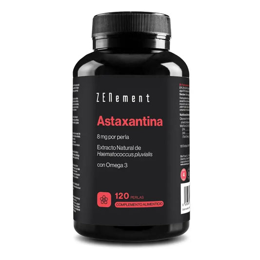 Zenement Ασταξανθίνη, 8 mg, με Ωμέγα-3, 120 μαλακές κάψουλες