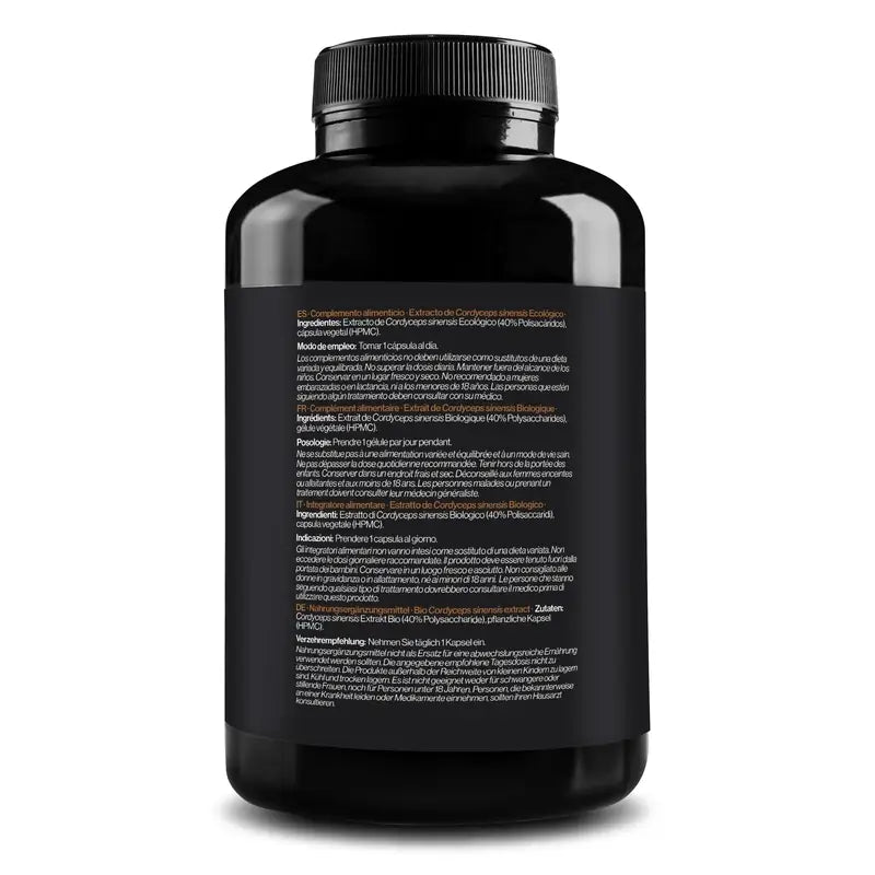 Zenement Cordyceps Sinensis βιολογικό, 180 φυτικές κάψουλες