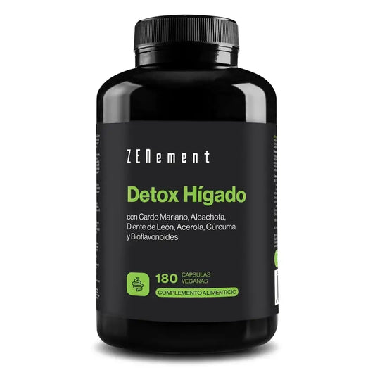 Zenement Detox για το ήπαρ, 180 φυτικές κάψουλες