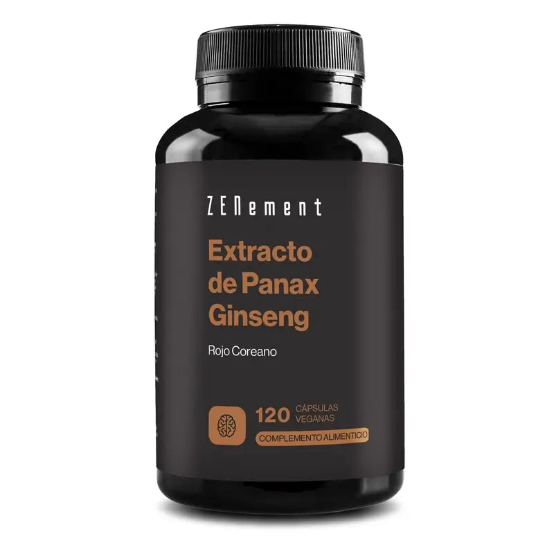 Zenement Εκχύλισμα Κορεατικού Κόκκινου Panax Ginseng, 120 βίγκαν κάψουλες