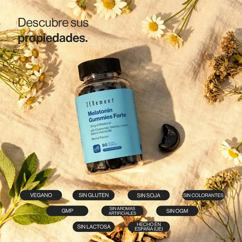 Zenement Gummies με μελατονίνη Forte, 90 βίγκαν ζελεδάκια