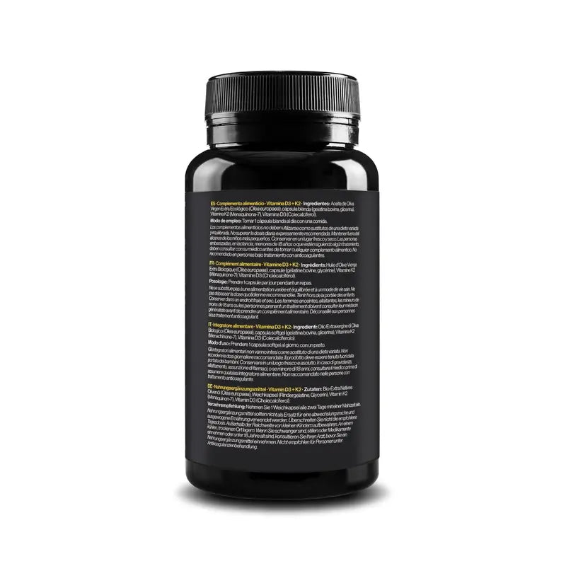 Zenement Βιταμίνη D3 + K2, 2000 IU και 150 µg MK-7, 200 μαλακές κάψουλες