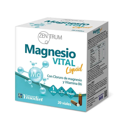 Zentrum Magnesio Vital Liquid, 20 φιαλίδια